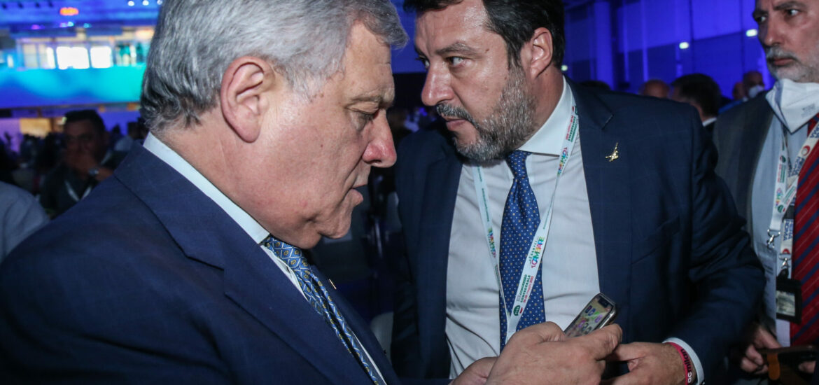 Tajani salvini