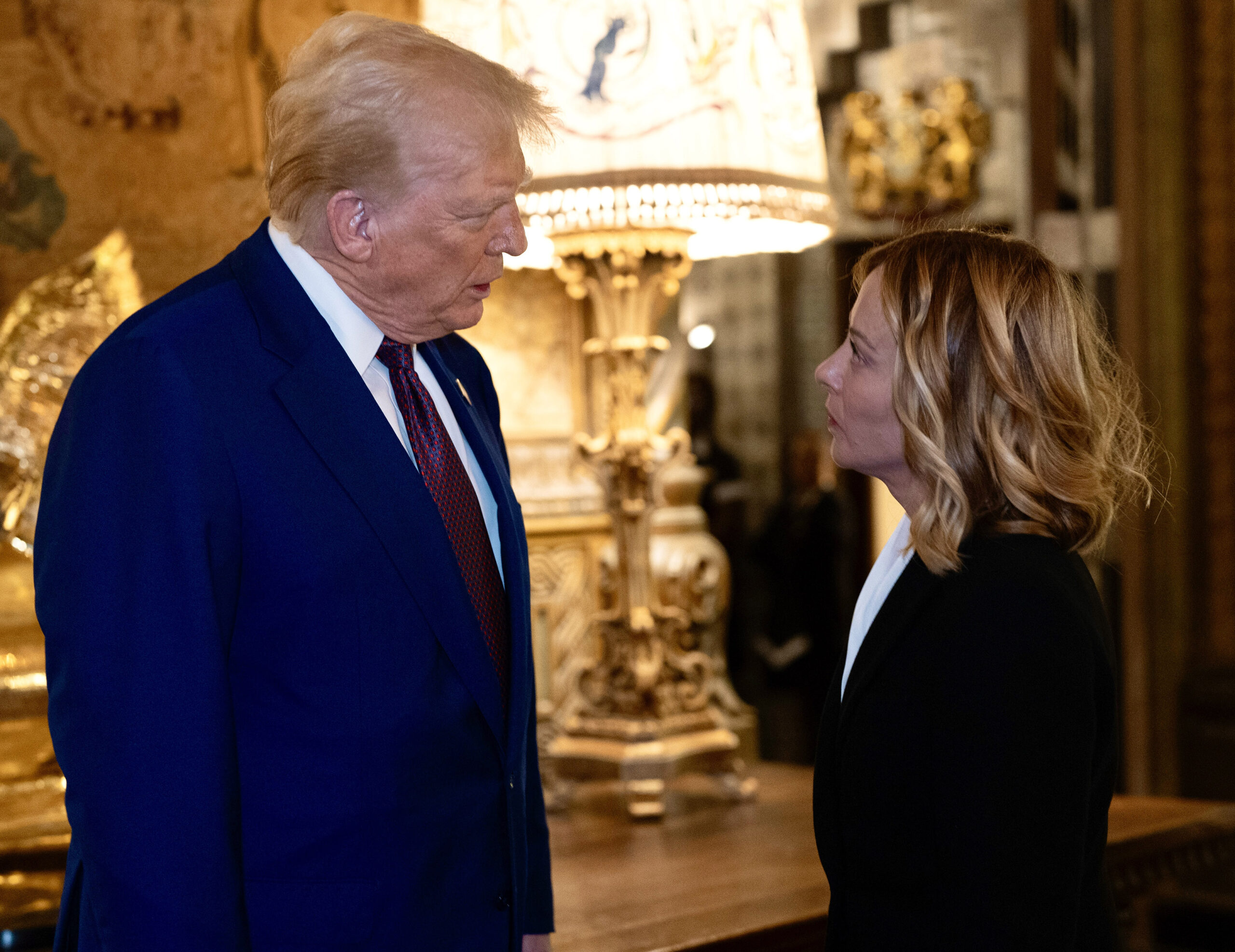 meloni trump
